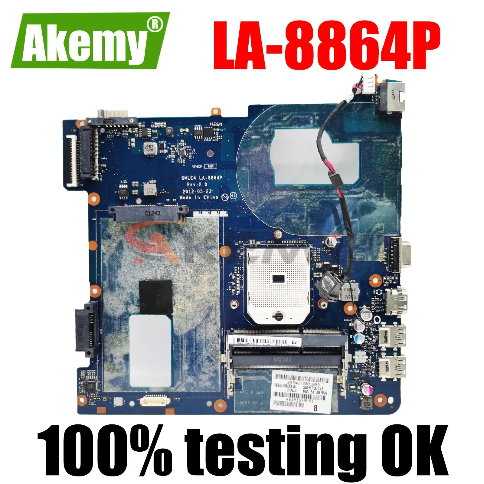 

QMLE4 LA-8864P BA59-03565A For Samsung NP365E5C NP355V5C NP365 Laptop Motherboard DDR3 Fully Tested