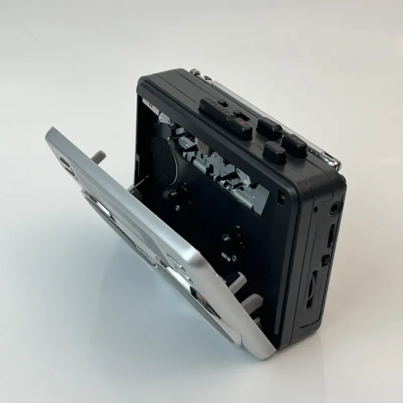 Portable Cassette Player Radio Recorder Retro Internal External Recording Automatic Tape Return Function Tape Recorder