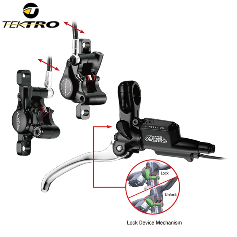 Manufacturers Direct Hydraulic Disc Brake TEKTRO E-bike Brake With Power Cut-off Sensor 1.8mm Thickness Rotor HD-E525