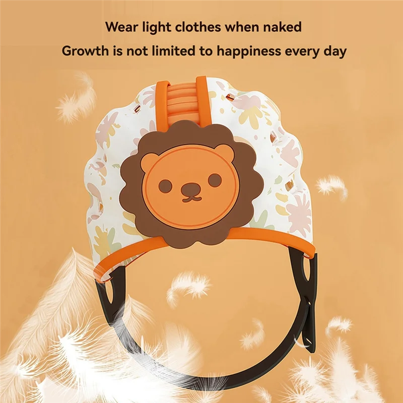 YSUN-خوذة أمان للأطفال قابلة للتعديل، حماية للرأس 360 درجة، قبعة أمان ناعمة للأطفال الصغار لتعلم المشي