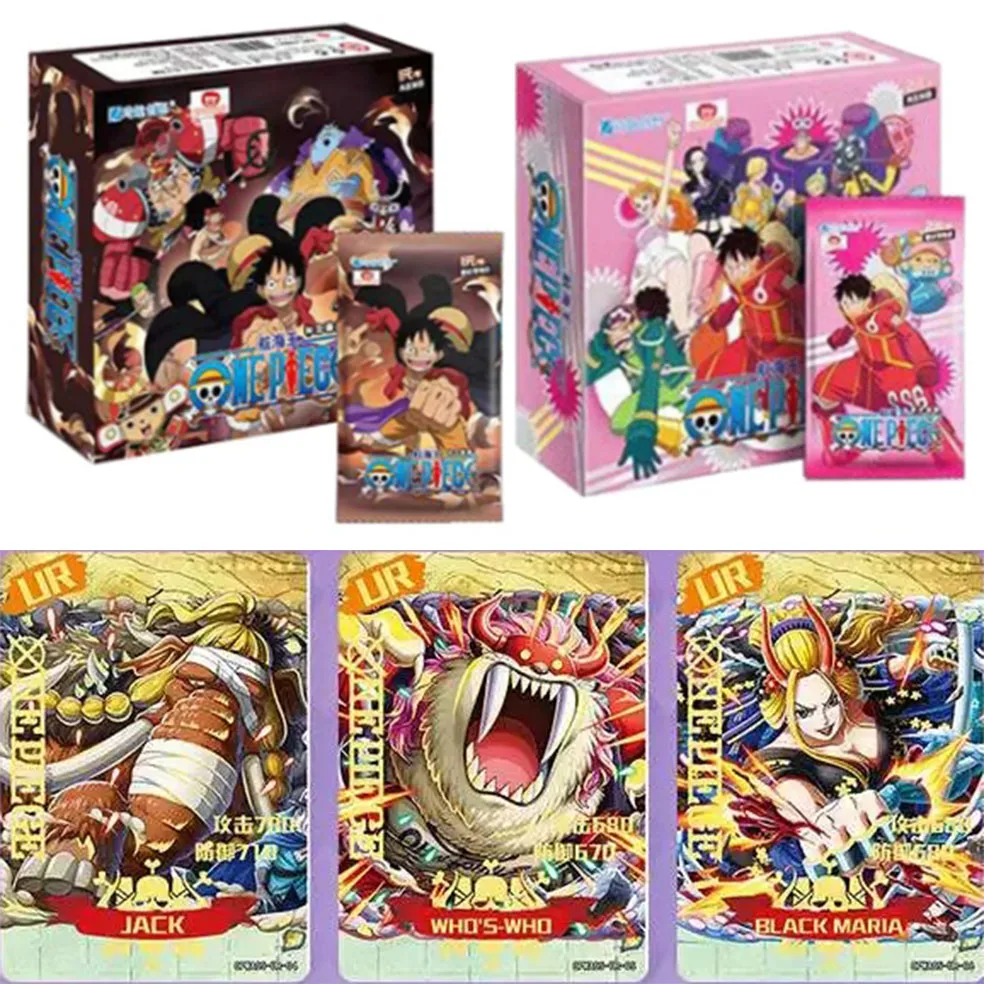 Genuine One Piece Card Egg Head Island Chapter Luffy Empress Nami Zoro Robin Anime Peripheral Collection Cards Toys Gifts