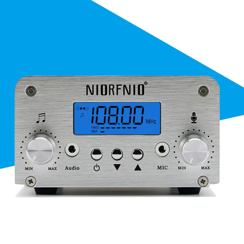 NIO-T15B CZE-15B 15 watt wireless PLL FM Transmitter Mini Radio Stereo Station Broadcast