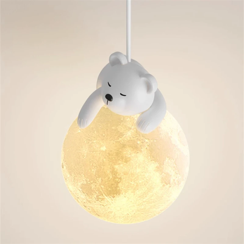 Bedside pendant light LED children\'s room bedroom hallway balcony pendant light restaurant master bedroom small pendant light