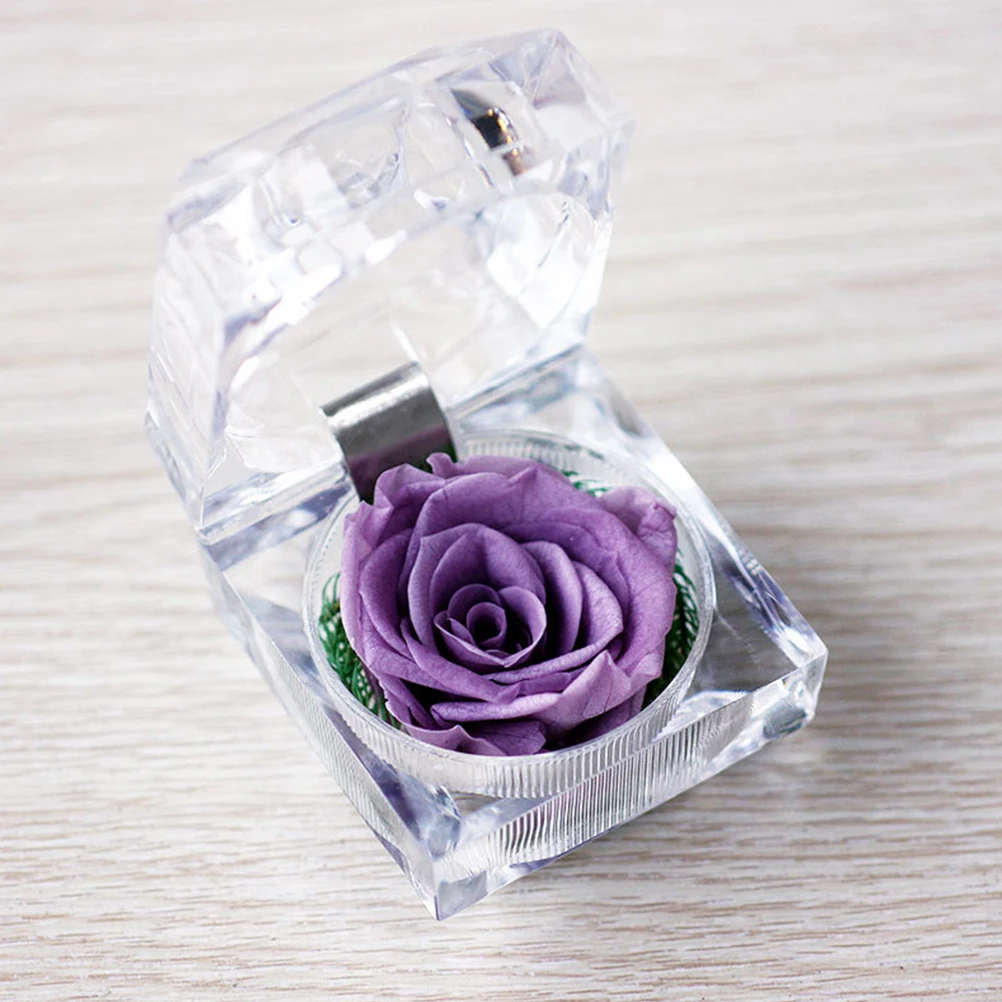

Preserved Flower Gift Box Home Decor Wedding Party Acrylic Box Eternal Loveeternity preserved fresh flower gifts anniversary