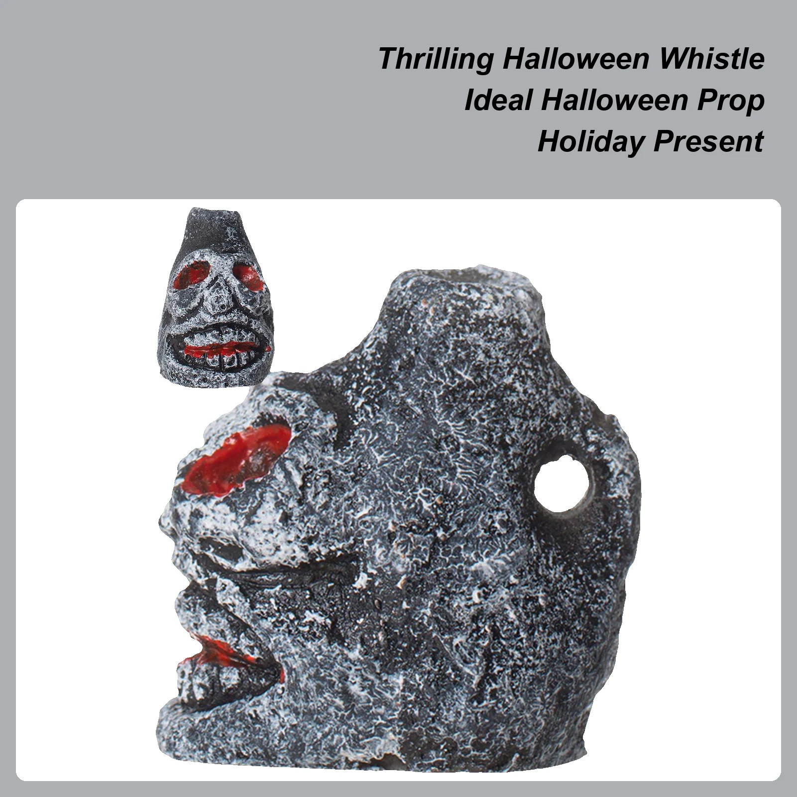 

Свисток на Хэллоуин, ужасающая практичная игрушка-трюк, глина на Хэллоуин, кричащий свисток смерти для мужчин, женщин, мальчиков, девочек, подростков, жены