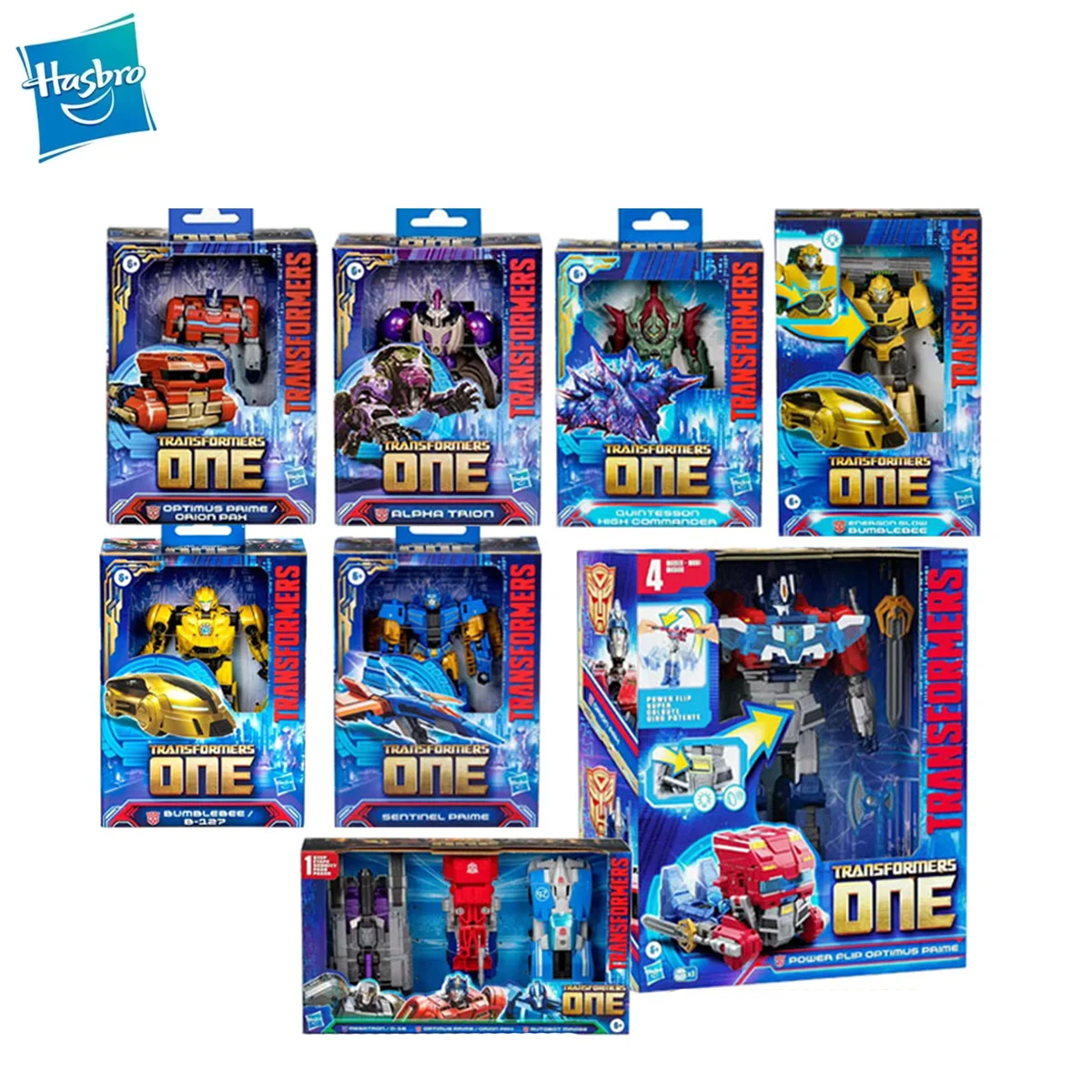 Hasbro Transformers Series Origin Orion Pax flipping Optimus Prime five-sided monster Bumblebee Action Figure Model Toys Gift