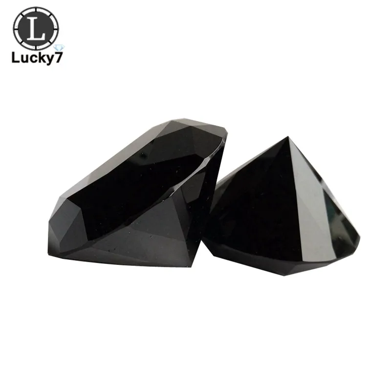 20 مللي متر K9 كريستال حاد القاع حجر زجاجي شفاف زخرفة اصطناعية أحجار كريستال زجاجية ملونة