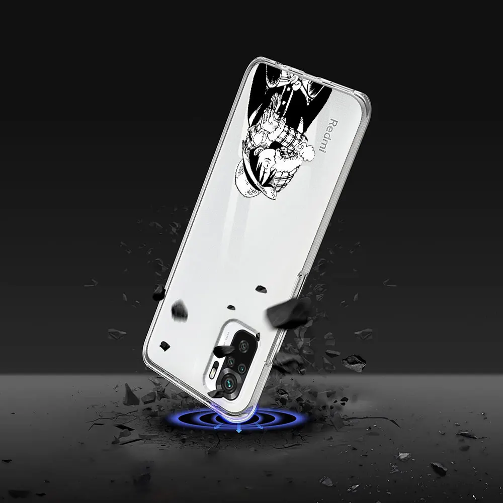 Phone Case for Xiaomi Redmi 15 13 A7 Pro 9C 15A 9A 9i A5 9 13C 10 Prime Plus A3 10C 12 12C TPU Cover Kizaru Ace Robin Law Luffy