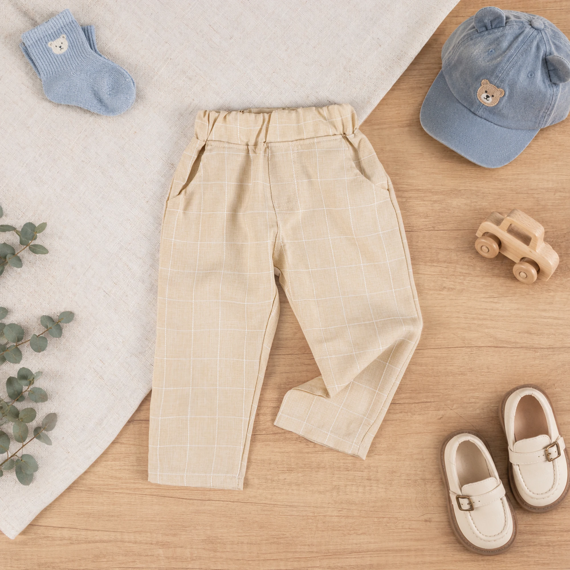 Jungen Gentleman Westenanzug 1-6 Jahre Kinder Geburtstag Frühling Herbst Kleidungsset Kleinkind Kariertes Formelles Hochzeitsoutfit – Detail 14