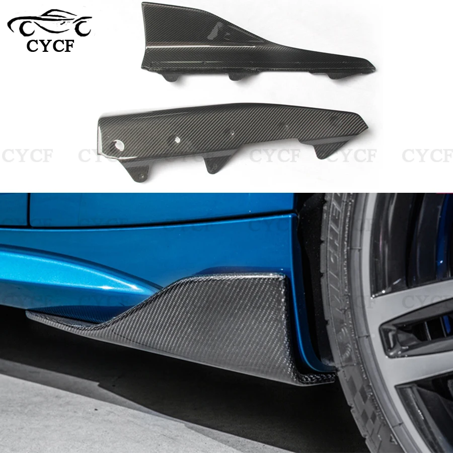 

Carbon Fiber/FRP Side Skirts Splitters Cupwings Winglets Canards Apron For BMW F87 M2 M2C Competition 2014 - 2021Year