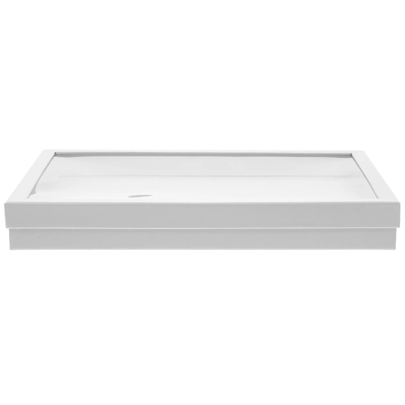 

Transparent Window Ring Box Plastic Jewelry Organizer For Ear Studs Bracelets Necklaces Travel Storage Case Display