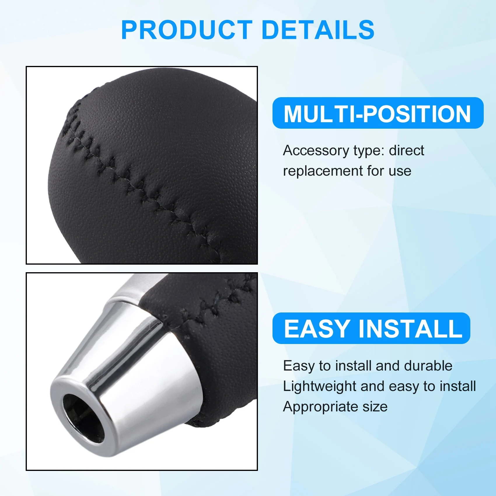 ABOK-Automatic Transmission Gear Shift Knob Shift Knob Lever For Tucson IX35 2010-2014 Kia Sorento 46720-2S200B1 - view 2