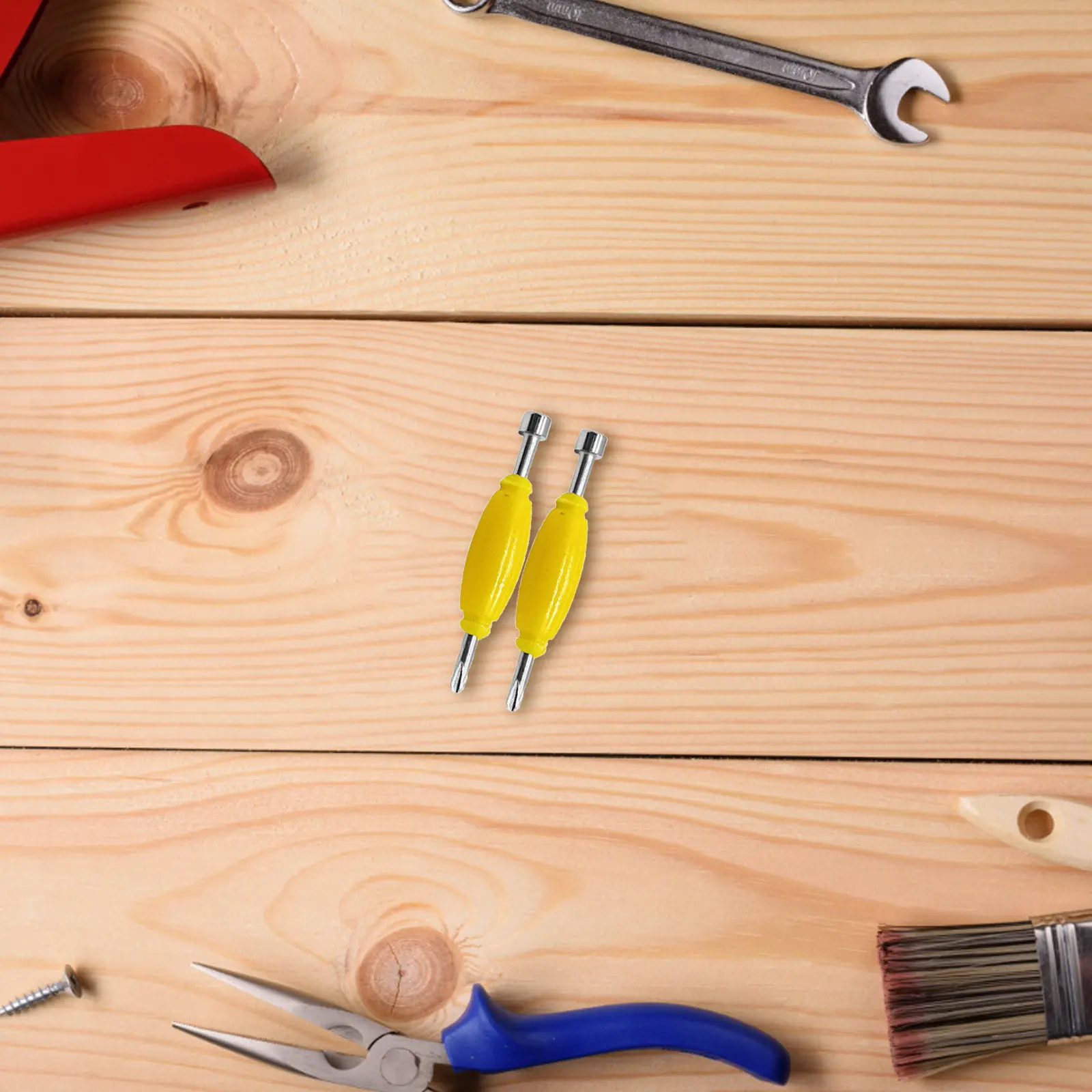 

12Pcs Fingerboard Double Head Screwdrivers Mini Skateboard Tool Set DIY Fingerboard Repair Small Screws Driver Compact