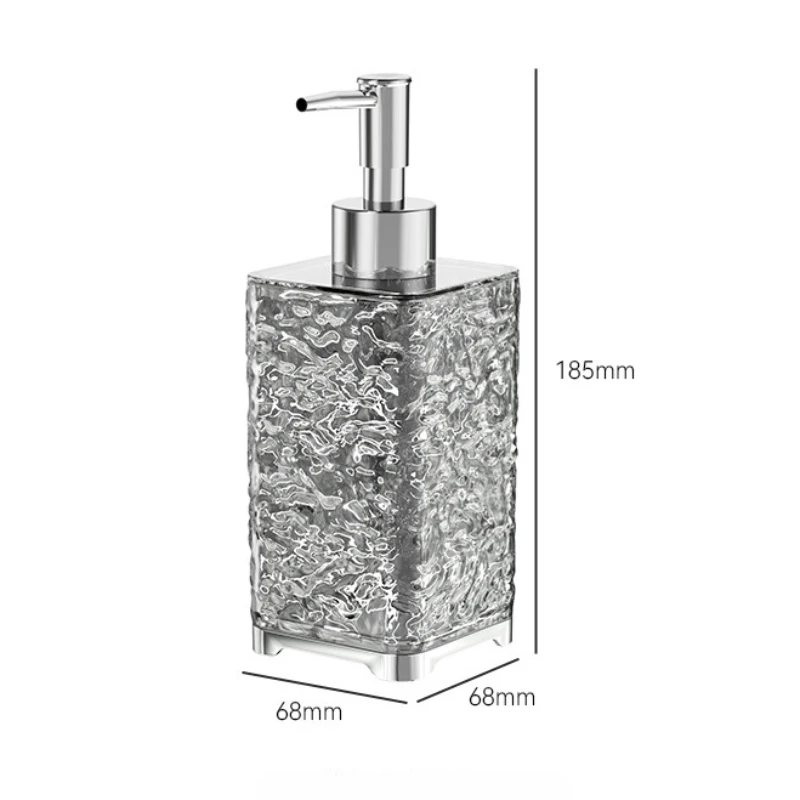 Luxury Foam Soap Dispenser Bottle Press-type Bathroom Liquid Shower Gel Empty Bottle Shampoo Container Bathroom Accessories