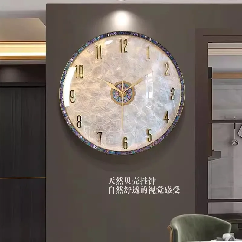 Versatile Simple Light Luxury Versatile Wall Clock Living Room Home Fashion Creative Wall-mounted High-end Decorative Clock