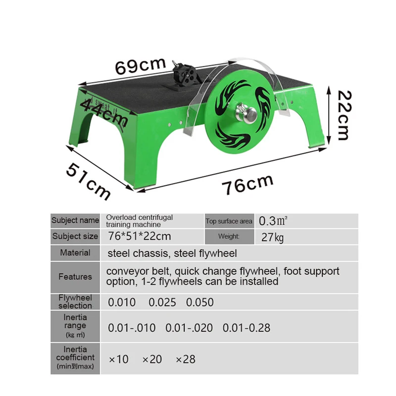 Skyboard 3 Flywheels Eccentric Overload Variable Fitness Equipment for Centrifuge Flywheel Trainer Equipment Exercise Equipment