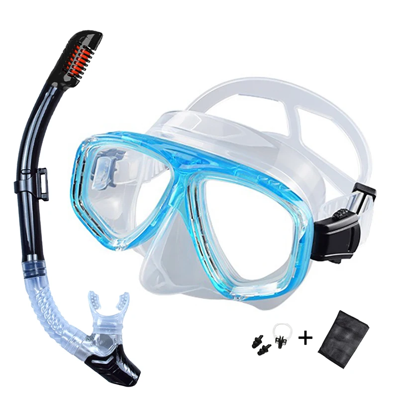 

Adult Diving Mask with Large Frame , Solve Leakage & Fogging, HD Snorkeling Equipment for Sea Adventures, Comfortable Silicone