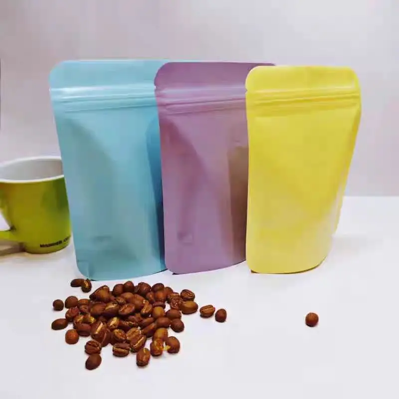 

100pcs Custom Printing Plastic Mylar Bag Resealable Smell Proof Stand Up Pouch Food Candy Snack Packaging