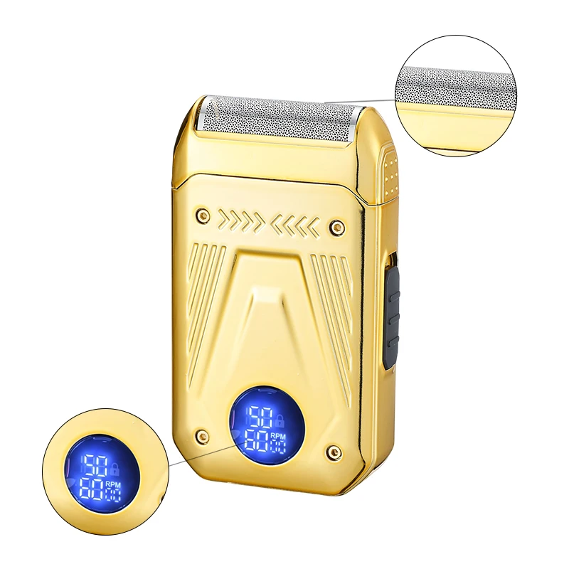 

M-609 Original Men's Shaver with LED Display, Fast Charging, Convenient and Portable Hair Clipper, Professional Electric Shaver