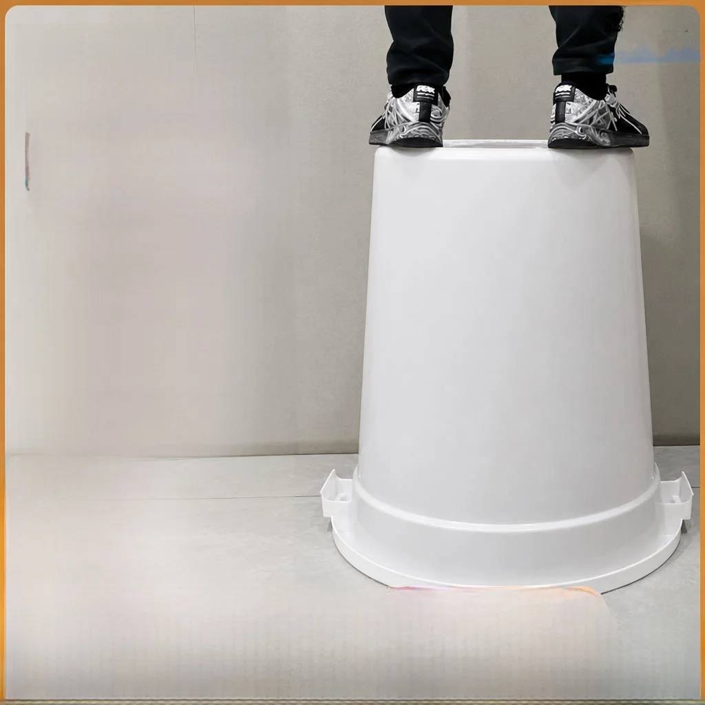 

Extra Large Plastic Water Bucket Thickened Fermentation Agricultural Use Durable Impact Resistant Large Capacity with Lid