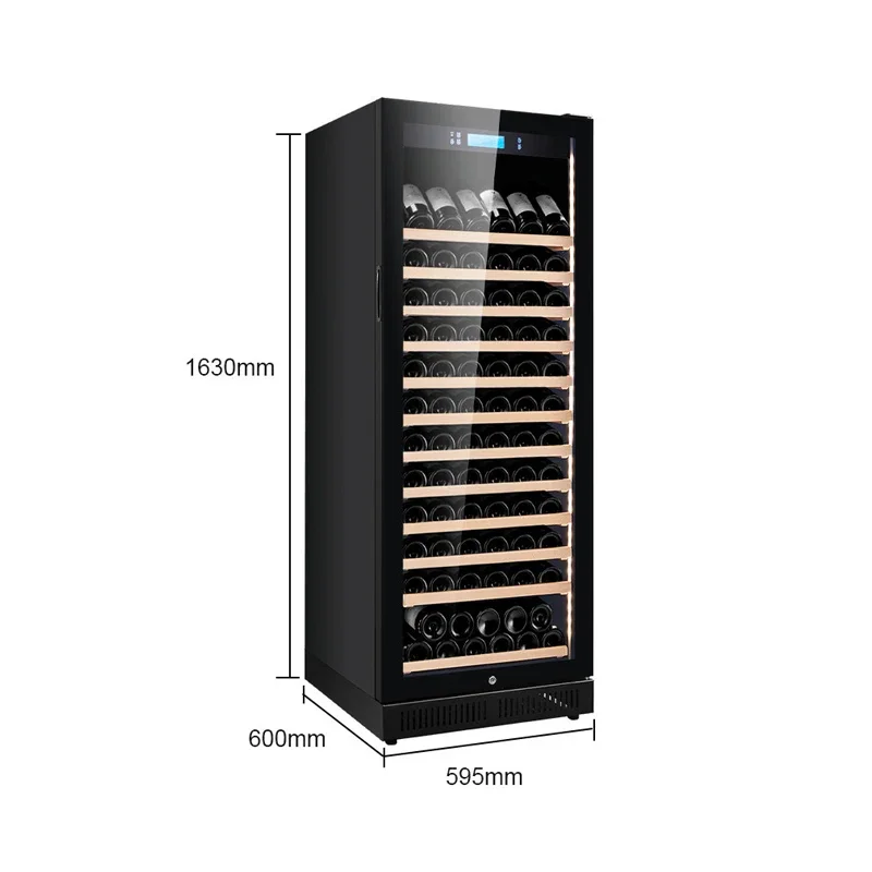 Freestanding Wine Cabinet 320L 120 Bottles Wine Cooler Refrigerator Fridge