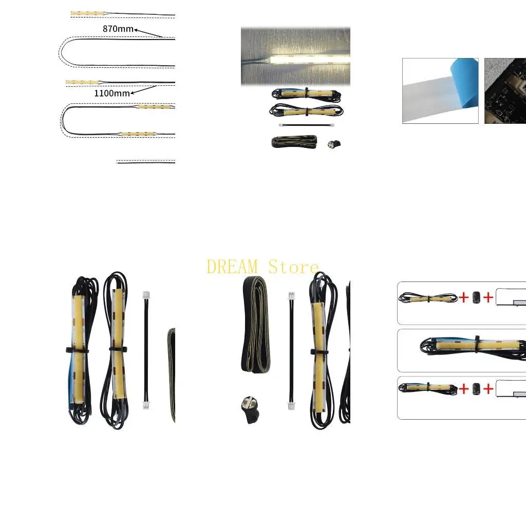 

LED Strips Component Replacement High Brightness Lighting Install Accessories best sale