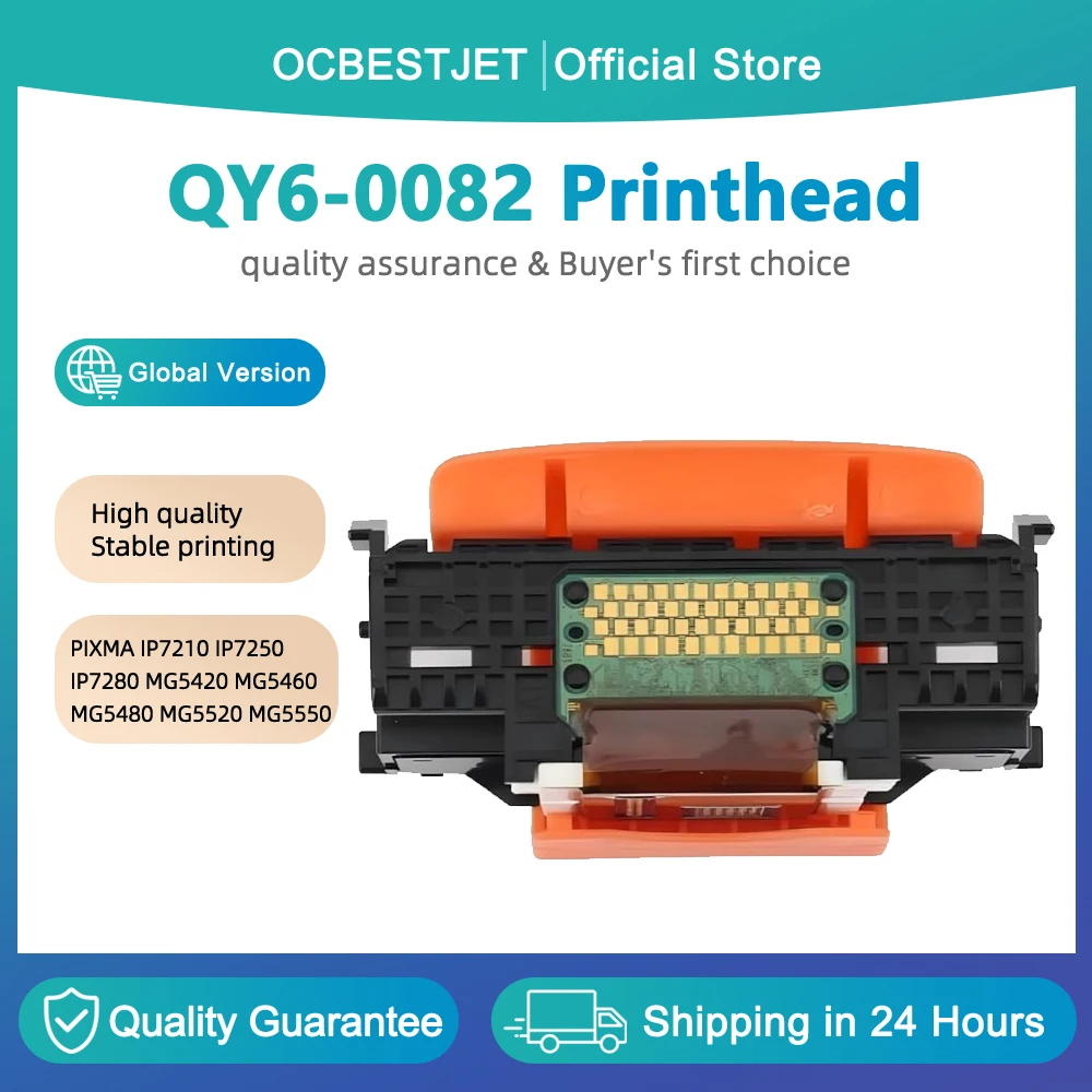 

Печатающая головка QY6-0082 для Canon IP7210, IP7250, IP7280, MG5420, MG5460, MG5480, MG5520, MG5550, MG5580, MG5620