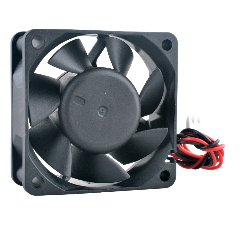ACP6025 Wentylator 6cm 60mm 60x60x25mm DC5V/12V/24V 2-pinowy wentylator osiowy do ładowarek, zasilaczy i konwerterów częstotliwości — zdjęcie produktu 3