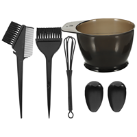 5pcs Hair Dye Tool Set Professional Salon Hair Coloring Kit Bowl Brush Tinting Tools Dyeing Accessories Hairdresser Supplies