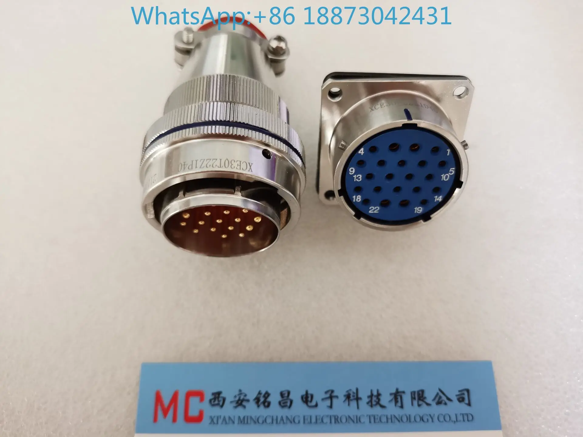 

XCE series XCE36T51K1P1, XCE36F51Z1P1 circular electrical connectors.(1pcs)
