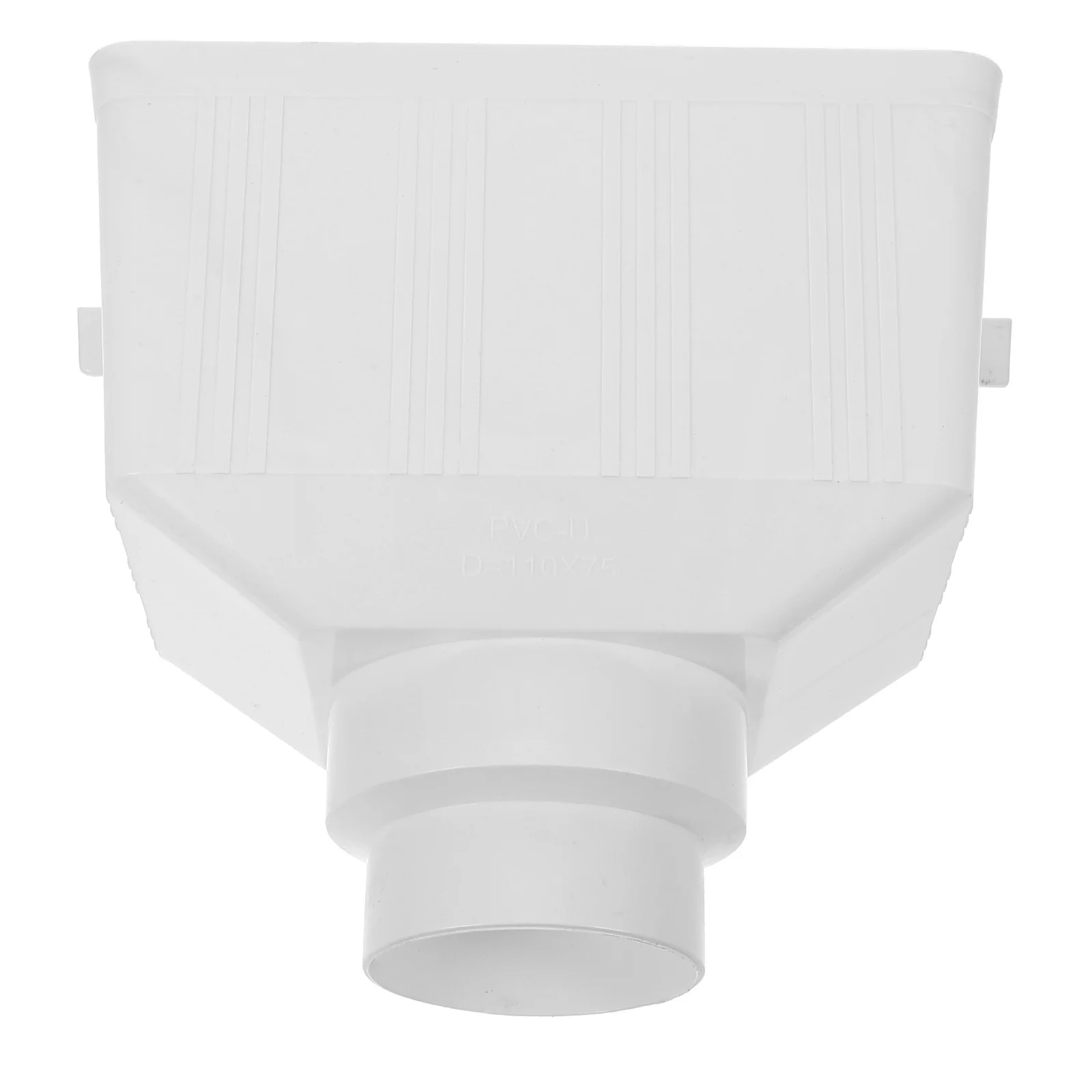 PVC Downspout Drainage Connector Sturdy Rainwater Gutter Outdoor Downpipe Drain Fittings Downspout Drainage Connector