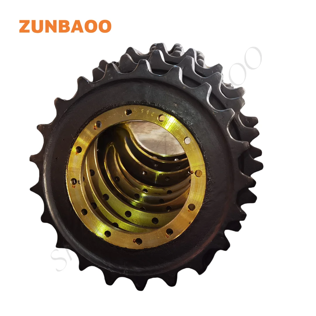 

New EC210B EC240 Excavator Track Sprocket Component Carrier Roller for Underground Mining Civil Construction Machinery Parts