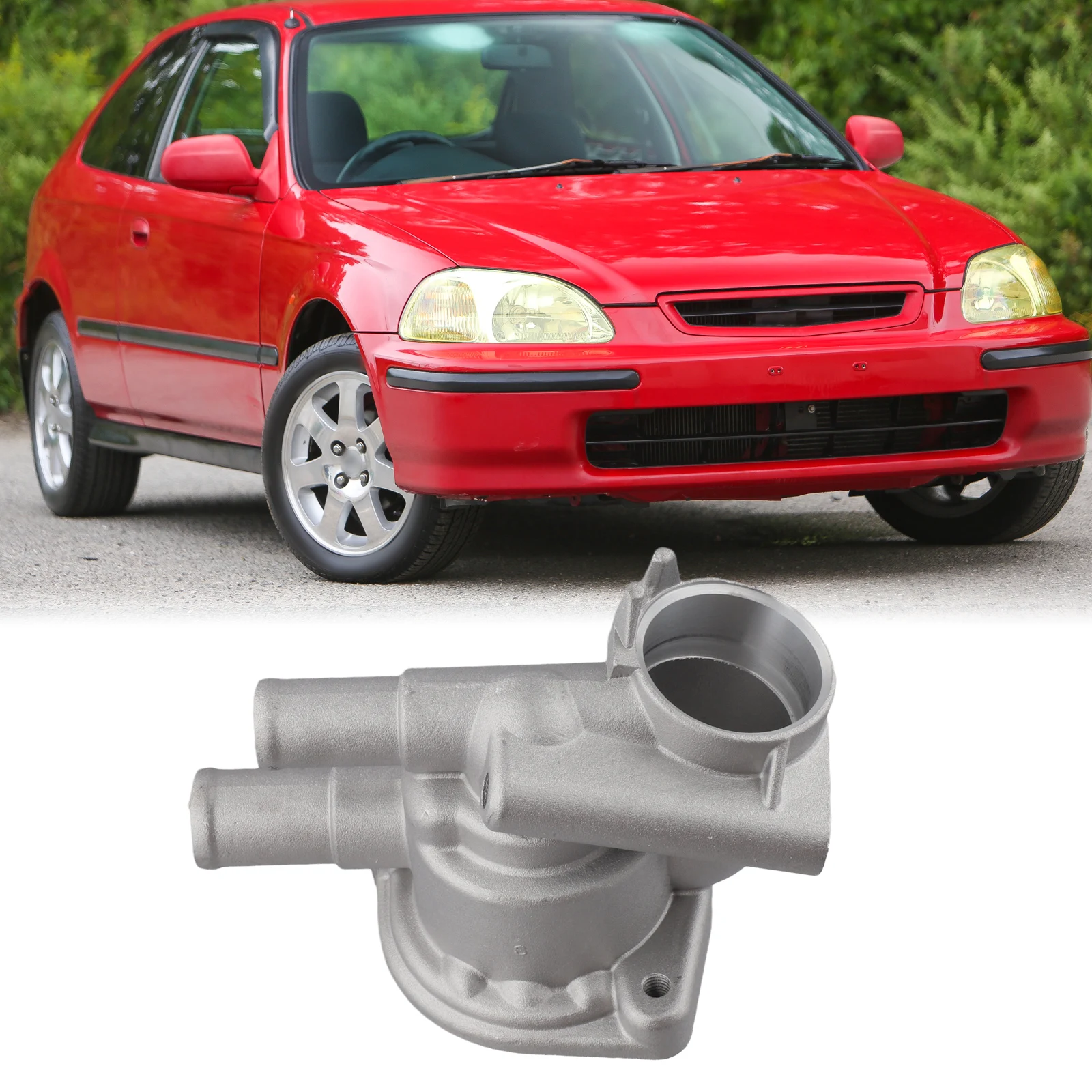

Automotive Repair Coolant Water Outlet Engine Coolant Outlet Cover Engine Made Of Quality Materials Metal Material