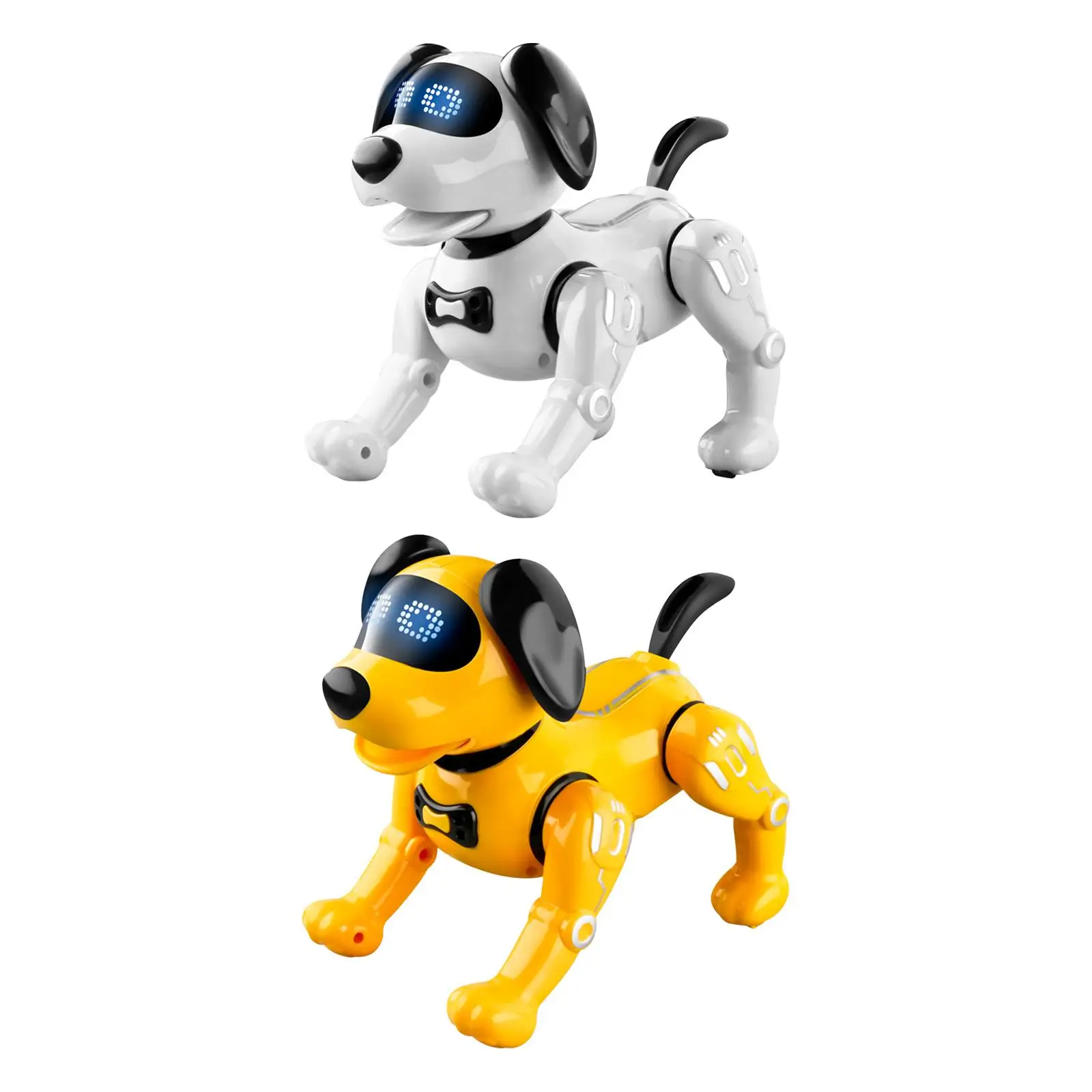 Chien robot télécommandé, chien RC, animal de compagnie mignon, jouets tactiles