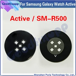 For Samsung Galaxy Watch Active SM-R500 R500 Battery Back Case Cover Rear Lid Housing Door Glass Lens Repair Parts Replacement