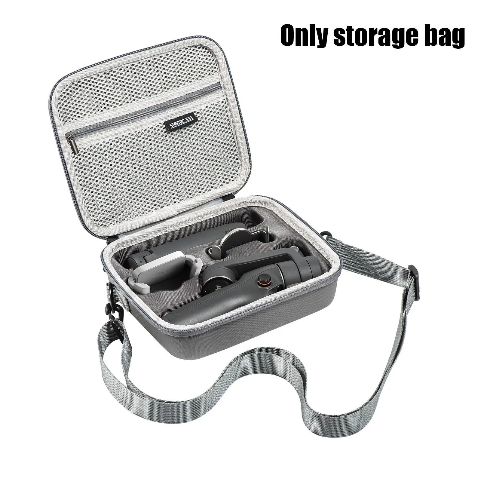 

For DJI OM 6 Carrying Case Storage Bags Grey Portable Bag For DJI OM6 Osmo Mobile 6 Handheld Gimbal Accessories