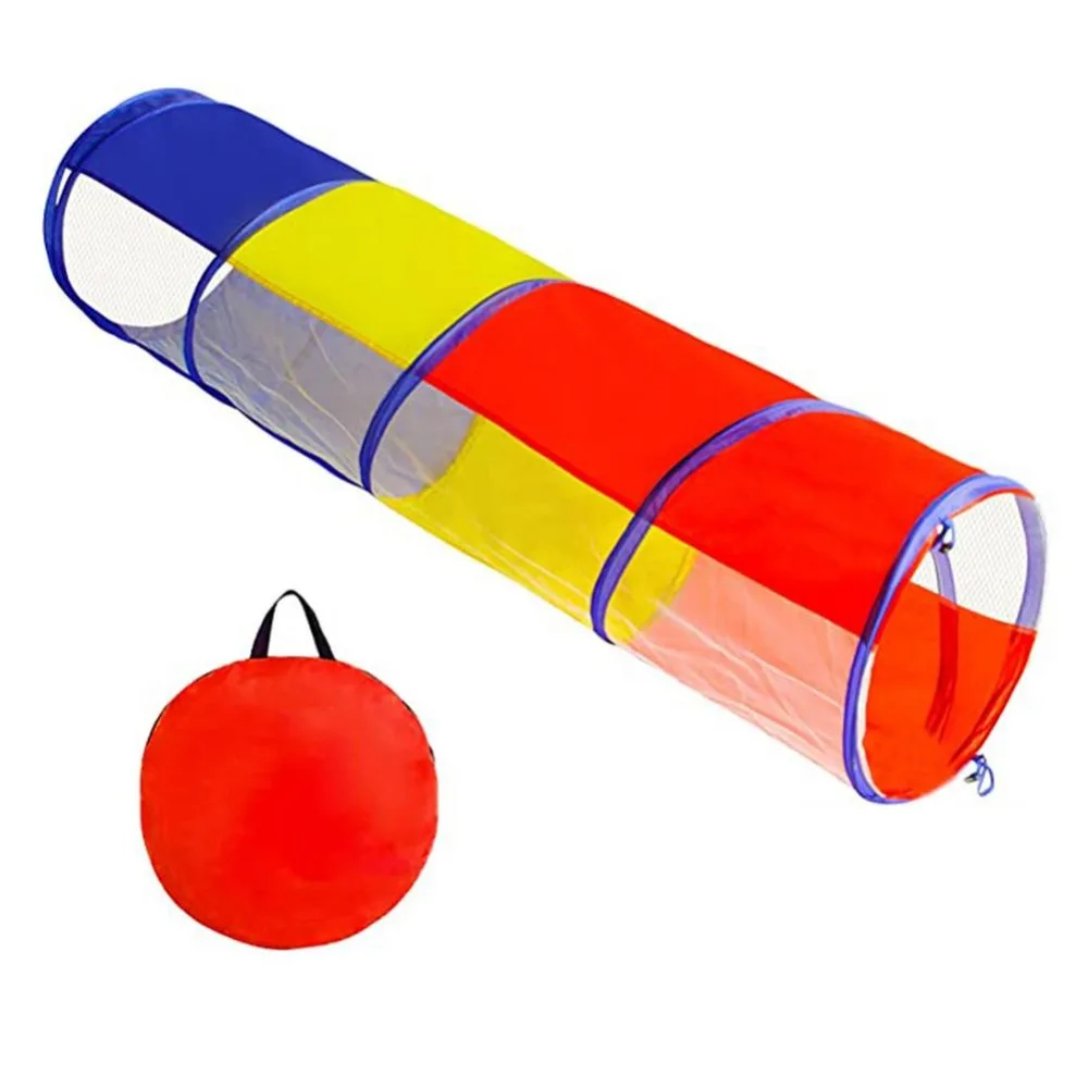 Crianças brinquedo jogar casa brinquedos presente de aniversário crianças tenda túnel brinquedos rastejando túnel brinquedos rastejando jogos sol túnel tenda