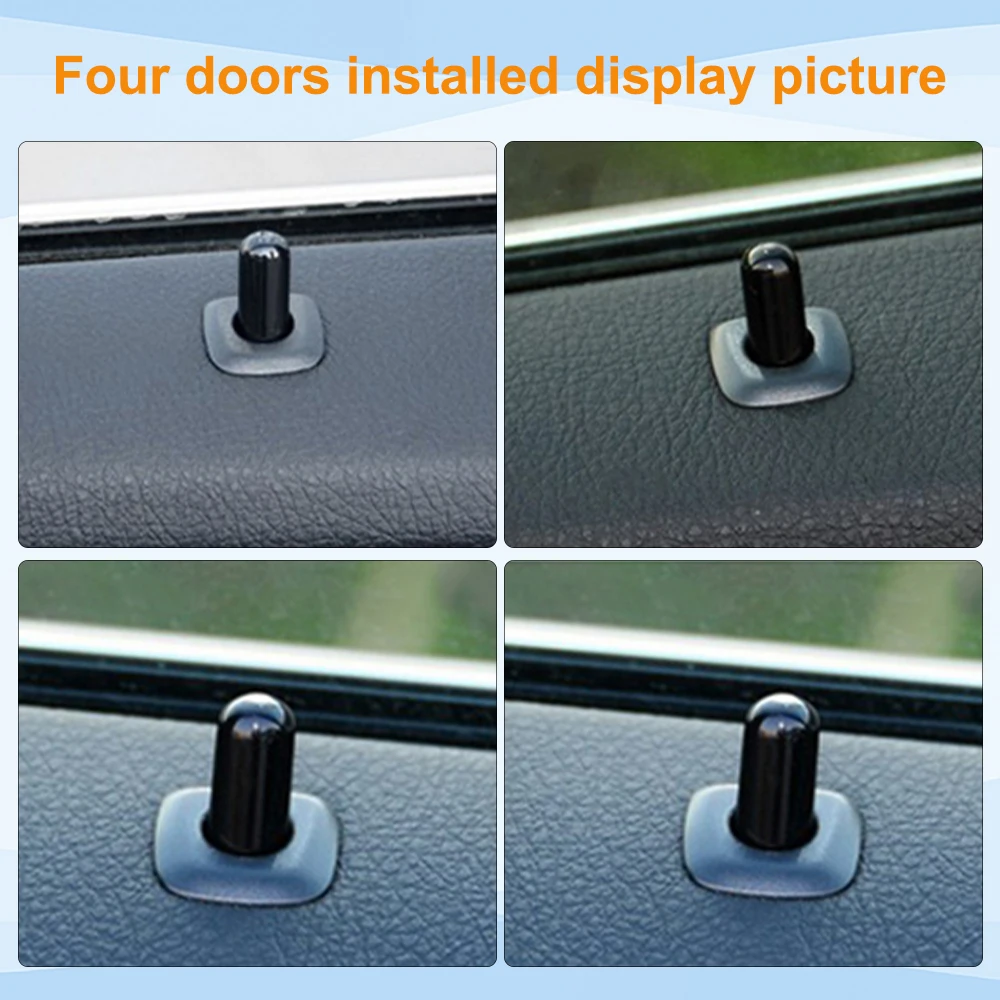 Car Door Latch Pin Door Screw Knob Cap Cover Trim For BMW E70/84/89/90 F10/02/07/35/18 X5/3/1 330i 325i Car Door Lock Button Pin