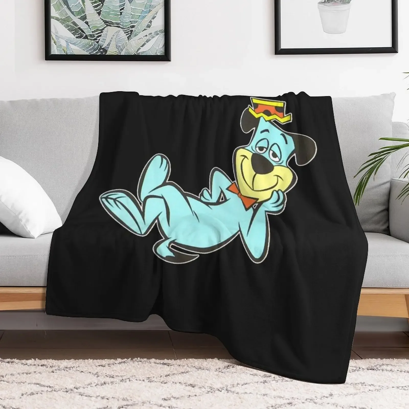 Huckleberry Hound Essential Throw Blanket Fuzzy Plush Throw Blanket for Sofa Chair