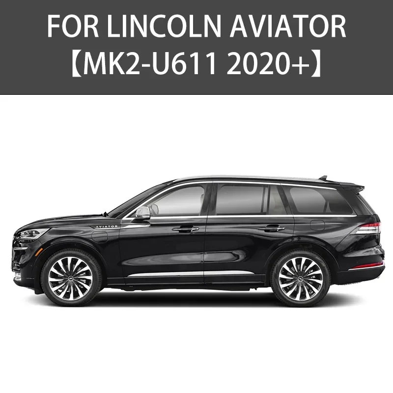 Fit for Lincoln Aviator U611 Window visor Car Sun Rain Guard Vent Shade Deflector Wind Weathershield Moulding Trim Accessories
