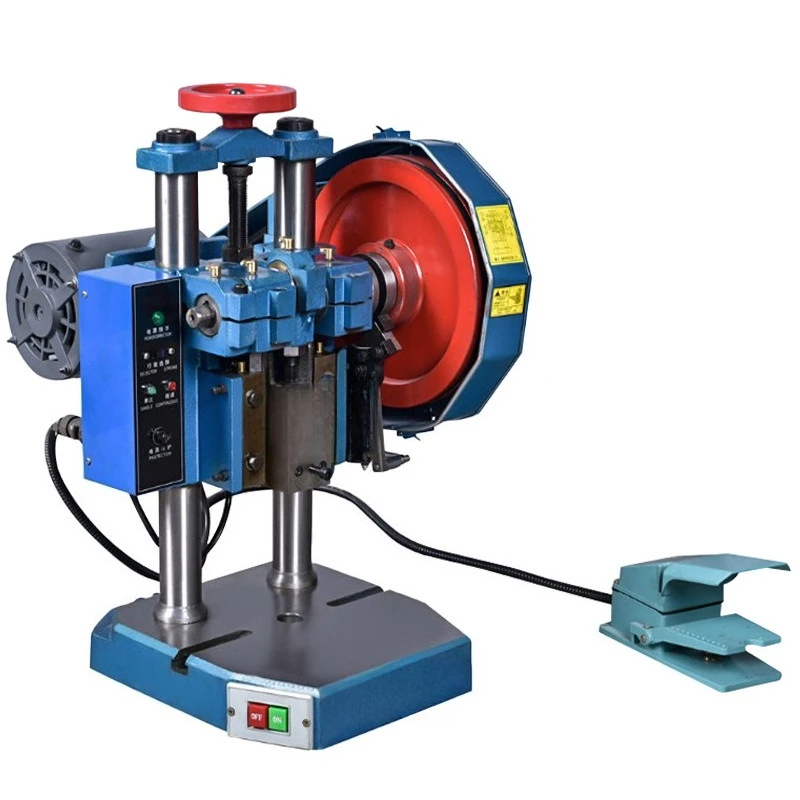 Electric high-precision multi-function high-quality small desktop punch press punching machine manual control foot pedal