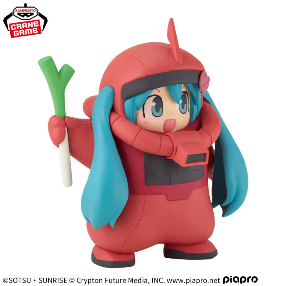 modellino-ufficiale-banpresto-zaku-miku-char's-zaku-personaggio-classico-di-hatsune-miku-anime-gundam-45°-anniversario