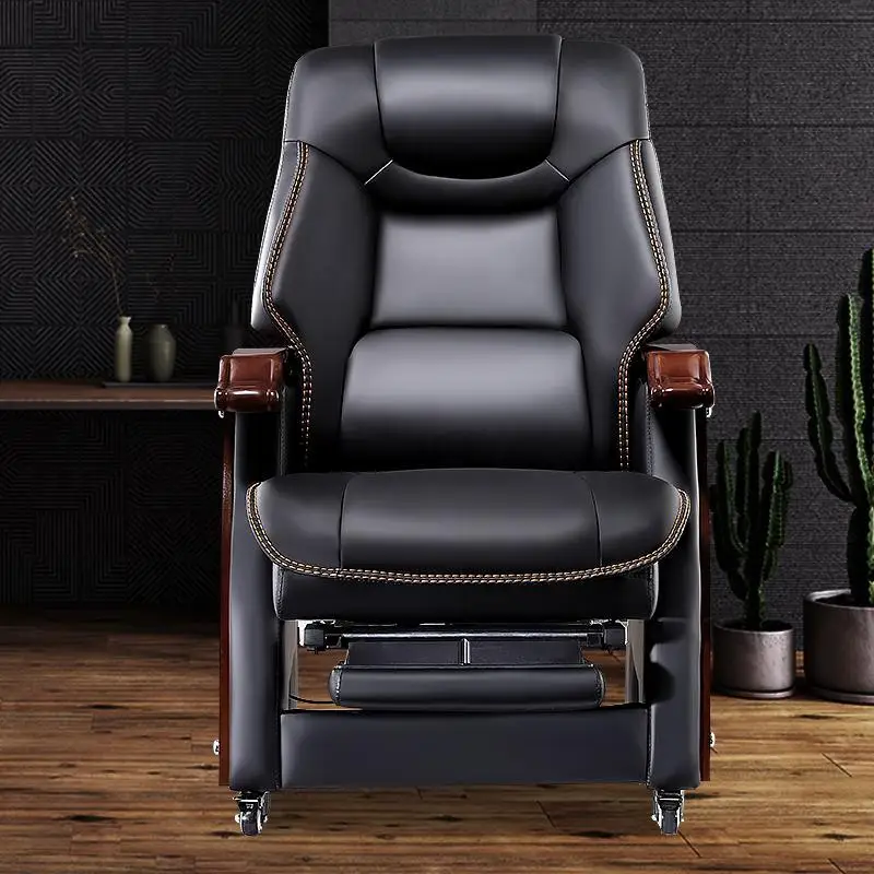 

Lounge Modern Office Chair Ergonomic Recliner Study Swivel Throne Office Chair Salon Desk Leather Mobilya Library Furniture