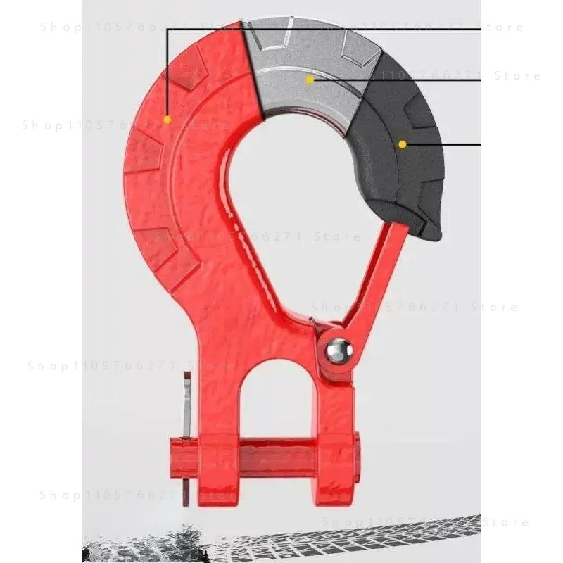 Forged Alloy Steel Off-Road Vehicle Winch Hook 3/8 Trailer Hook
