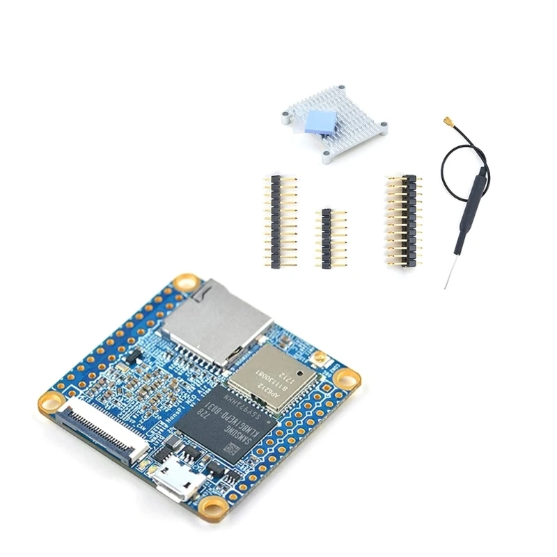 Placa desarrollo para NanoPi NEOAir, código abierto, AllwinnerH3, Quadcores CortexA7 DDR3, 512MB, 8GB, reemplazo