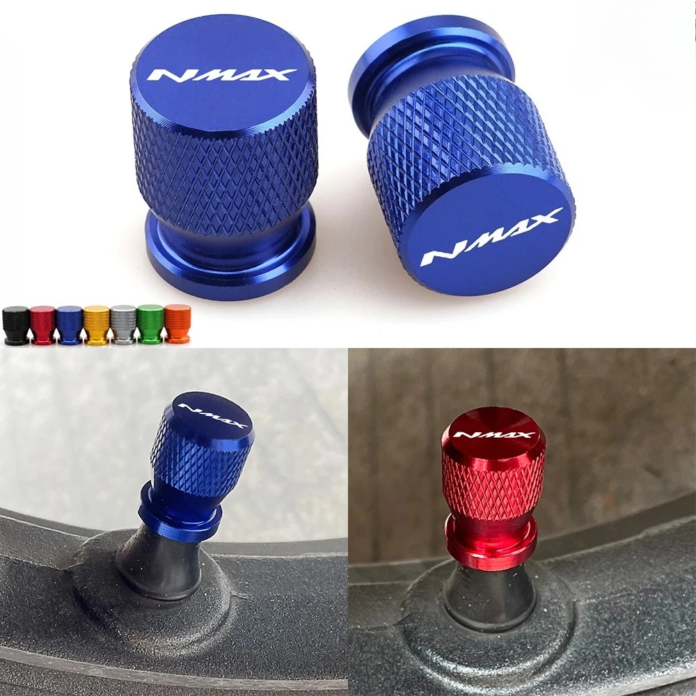 Tyre Valve Cap Accessories CNC Aluminum Wheel Air Port Cover For YAMAHA NMAX N-MAX 155 NMAX125