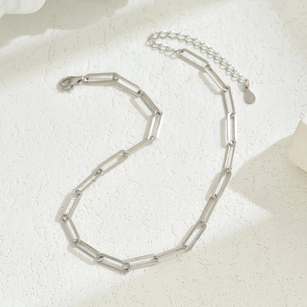 

A fashionable and exquisite minimalist chain ankle chain 925 sterling silver for women's vacation personality, temperament, part