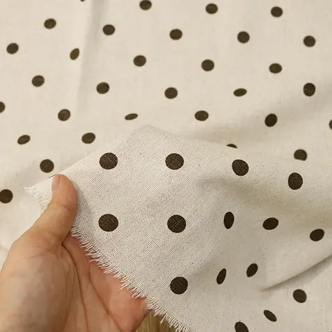 10 best sales पोल्का डॉट कपड़ा - №8