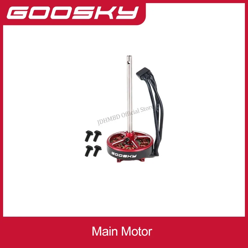 อะไหล่เฮลิคอปเตอร์ GOOSKY S1 ใหม่ หลังคาใบพัดหลัก ปีกแนวตั้ง ESC มอเตอร์หลัก บอร์ดควบคุมการบิน