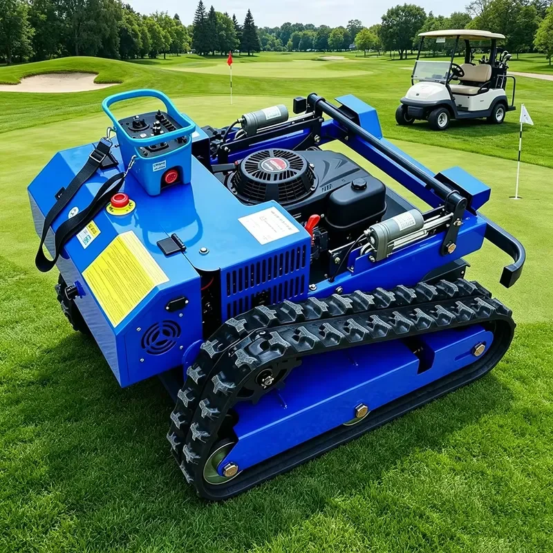 Multifunctional Small Remote-controlled Lawnmower Suitable for Lawns, Golf Courses, and Backyards